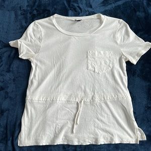 J.CREW DRAWSTRING TSHIRT CS